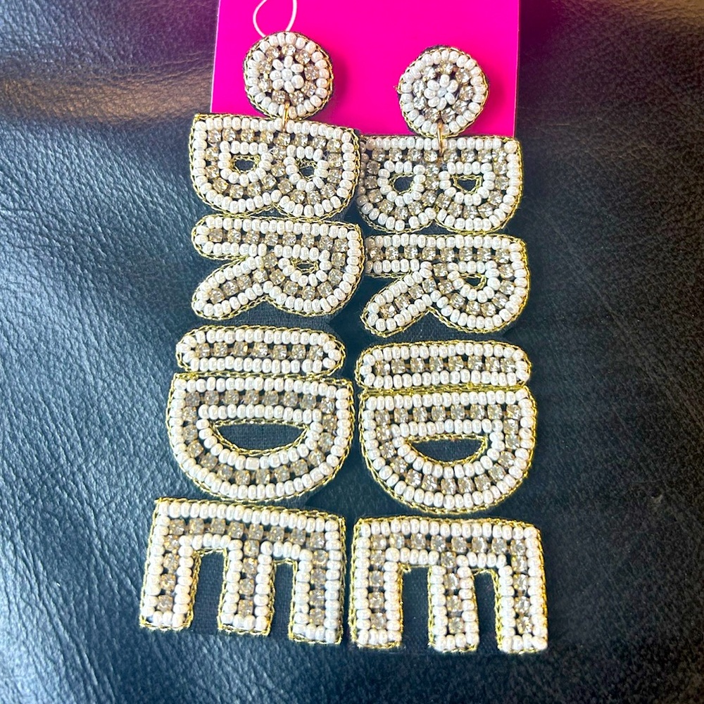 Bride Beaded Earrings